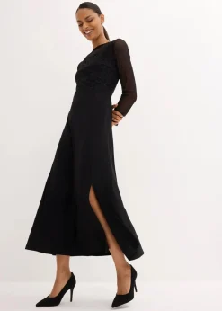 Abendkleid mit Spitze