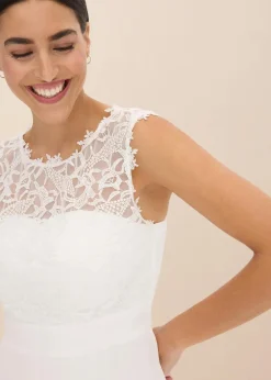 Abend-Maxikleid mit Spitze