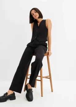 Anzugweste aus Viskose-Mix