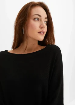 Asymmetrischer Oversize-Pullover