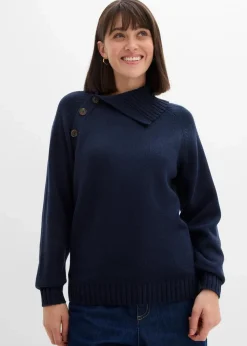 Asymmetrischer Pullover