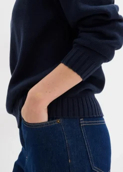 Asymmetrischer Pullover