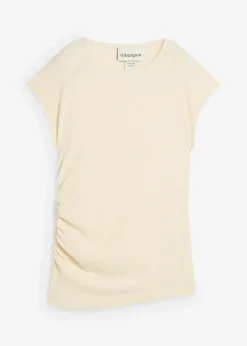 Asymmetrisches Top aus leichtem Crêpe