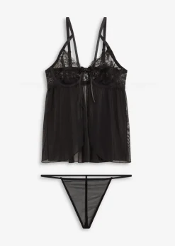 Babydoll + String (2-tlg.Set)