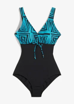 Badeanzug mit V-Ausschnitt