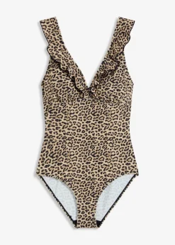 Badeanzug mit Volants