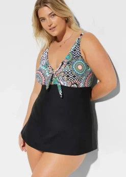 Badekleid mit Schleifendetail