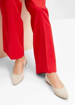 Ballerinas aus Leder