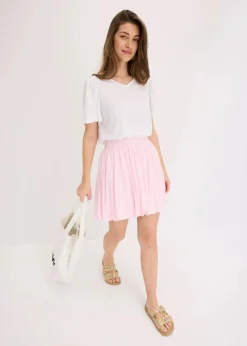 Ballonrock aus feiner Viskose