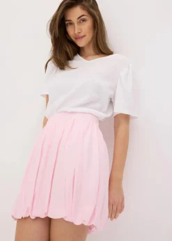 Ballonrock aus feiner Viskose