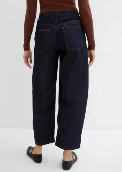 Balloon Jeans Mid Waist, cropped