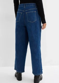 Barrel-Jeans High Waist, Bequembund