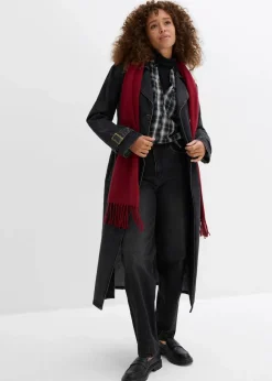 Barrel-Jeans, High Waist, Bio-Baumwolle