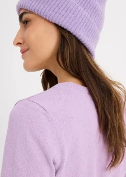 Basic Pullover mit recycelter Baumwolle