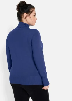 Basic Rollkragenpullover