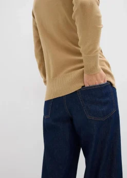 Basic Rollkragenpullover