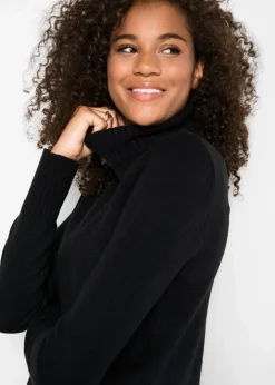 Basic Rollkragenpullover