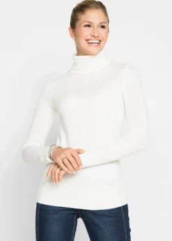 Basic Rollkragenpullover