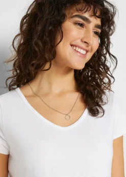 Basic Umstandsshirts aus Bio-Baumwolle, (2er-Pack)​