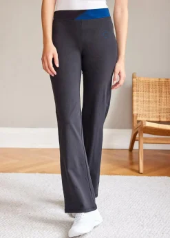 Baumwoll Sporthose mit Stretch, Bootcut