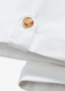 Baumwoll-Bermuda mit Gummibund