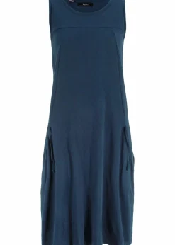 Baumwoll-Jerseykleid mit Taschen