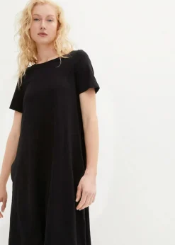 Baumwoll-Shirtkleid aus Flammgarn