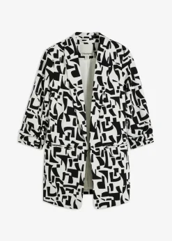 bedruckter Longblazer