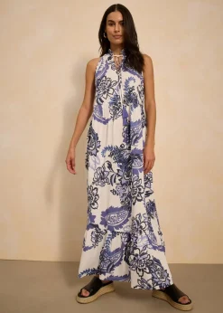 bedrucktes Jerseykleid