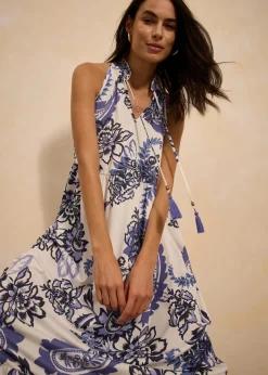 bedrucktes Jerseykleid