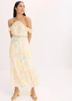 bedrucktes Maxikleid