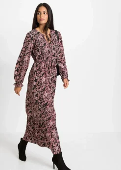 Bedrucktes Maxikleid