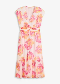 bedrucktes Midikleid