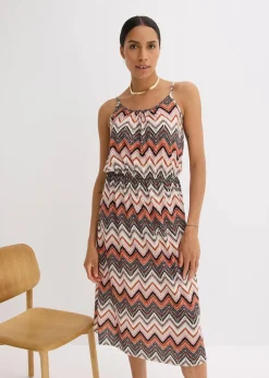 bedrucktes Trägerkleid