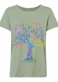 Bedrucktes T-Shirt aus Bio-Baumwolle