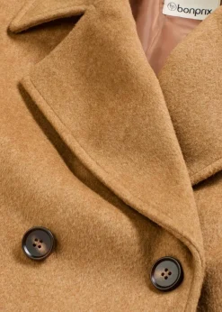 Übergangsjacke in Wolloptik