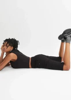 Bermuda aus elastischem Baumwoll-Mix