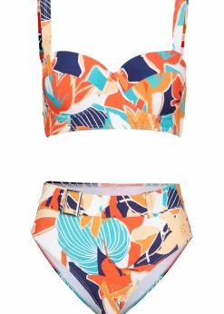 Bügel Bikini mit Highwaist-Bikinihose (2-tlg.Set)