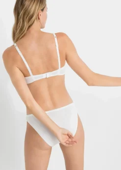 Bügel-BH mit zarter Spitze (3er Pack)