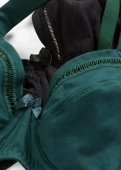 BH mit Bügel mit Bio-Baumwolle (2er Pack)