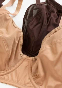 BH mit Bügel mit Glanzeffekt (2er Pack)