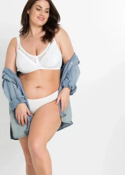 BH ohne Bügel mit Bio-Baumwolle (2er Pack)