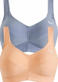 BH ohne Bügel mit Bio-Baumwolle (2er Pack)