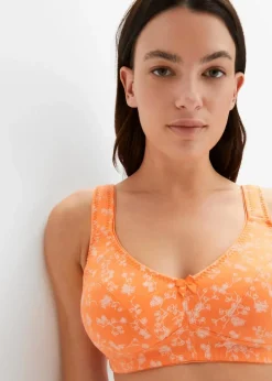 BH ohne Bügel mit weicher Bio-Baumwolle (2er Pack)