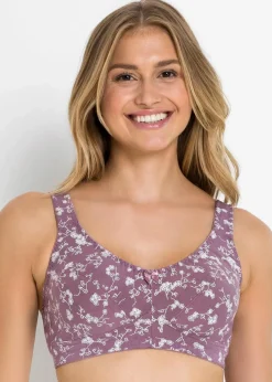 BH ohne Bügel mit weicher Bio-Baumwolle (2er Pack)