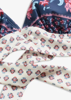 Bikinioberteil mit breitem Bund