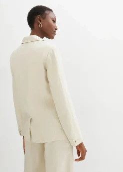 Blazer aus reinem Leinen