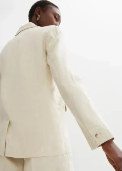 Blazer aus reinem Leinen