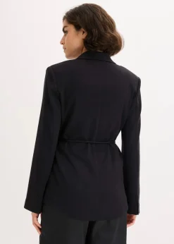 Blazer aus Viskose-Mix