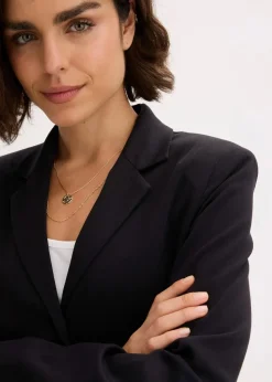 Blazer aus Viskose-Mix